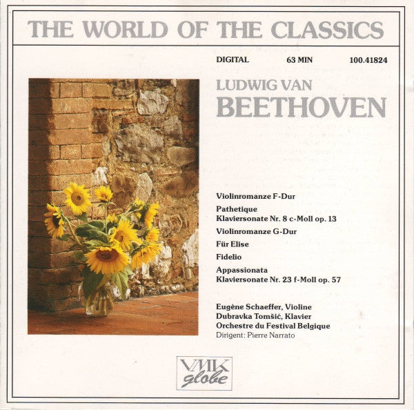 Ludwig van Beethoven, Eugène Schaeffer, Dubravka Tomšić*, Orchestre Du Festival Belgique : Ludwig Van Beethoven (CD, Comp)