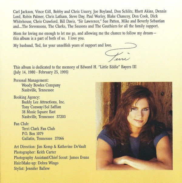 Terri Clark : Terri Clark (CD, Album)