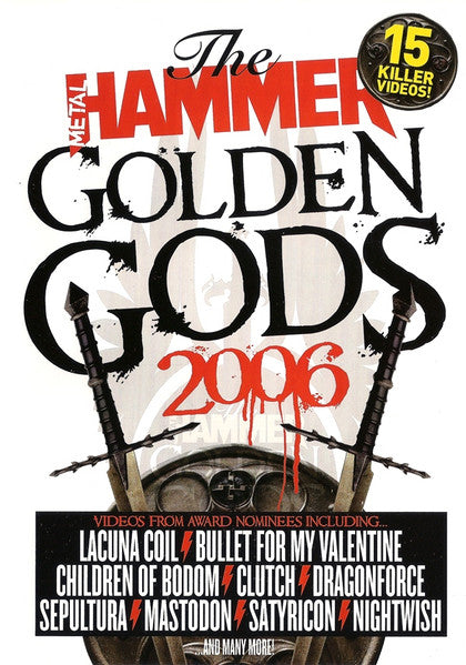 Various : The Metal Hammer Golden Gods 2006 (DVD, Comp, PAL)