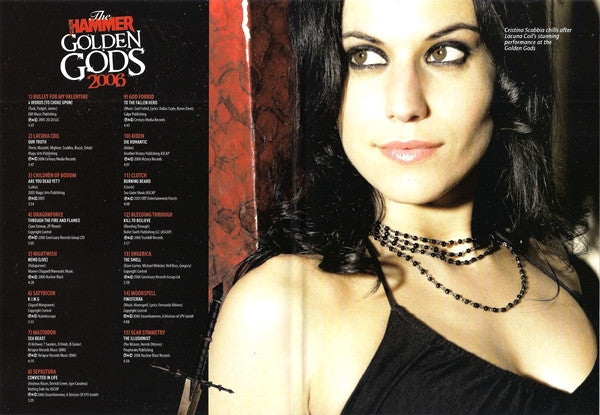 Various : The Metal Hammer Golden Gods 2006 (DVD, Comp, PAL)