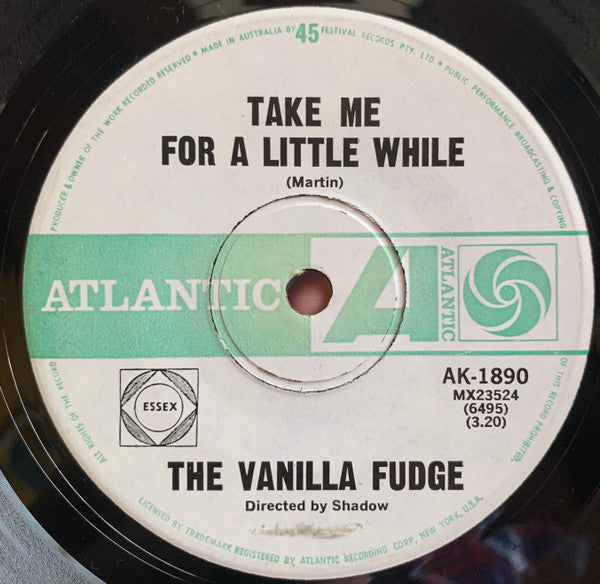 The Vanilla Fudge* : You Keep Me Hanging On (7", Single)