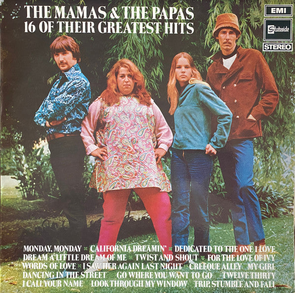 The Mamas & The Papas : 16 Of Their Greatest Hits (LP, Comp)