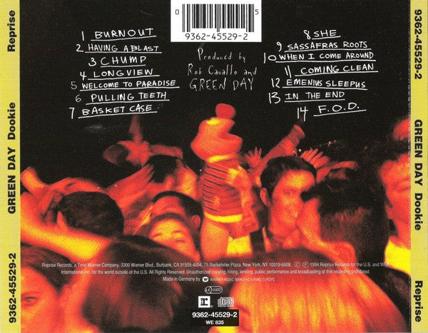 Green Day : Dookie (CD, Album, RP)