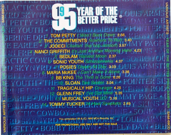 Various : 1995 Year Of The Better Better Price - Sampler (CD, Comp, Promo, Smplr)
