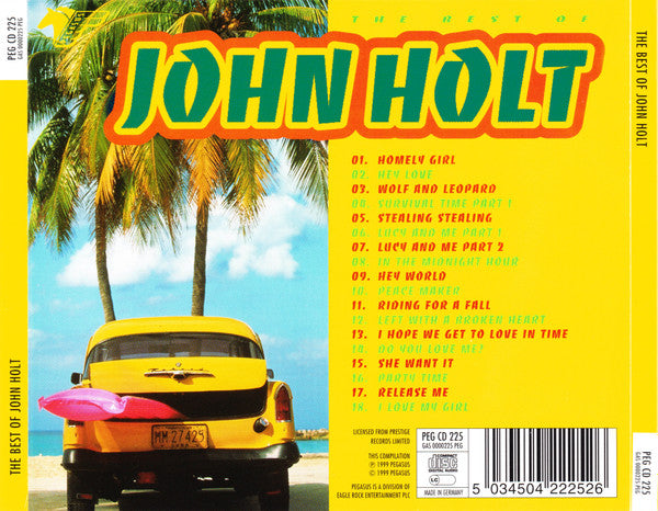 John Holt : The Best Of John Holt (CD, Comp)