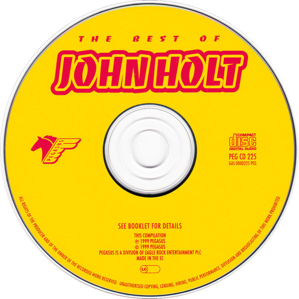 John Holt : The Best Of John Holt (CD, Comp)