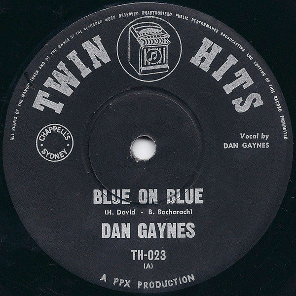 Dan Gaynes / May Troy : Blue On Blue / Easier Said Than Done (7", Single)