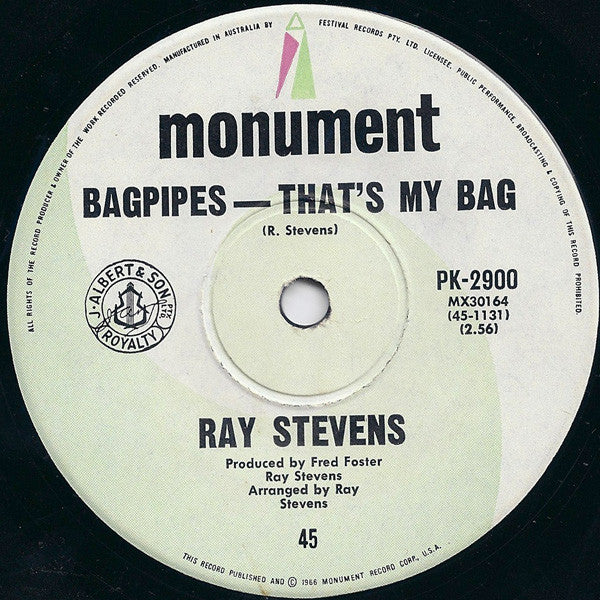 Ray Stevens : Gitarzan (7", Single)