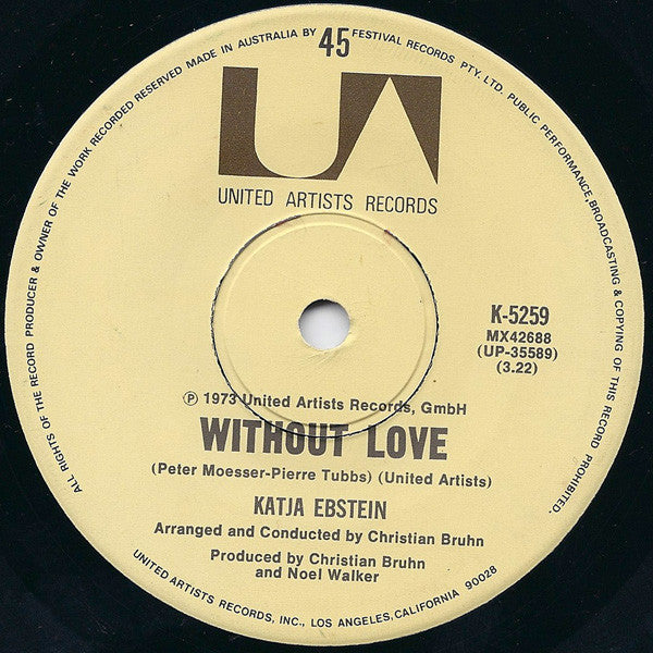 Katja Ebstein : The Star Of Mykonos (7", Single)