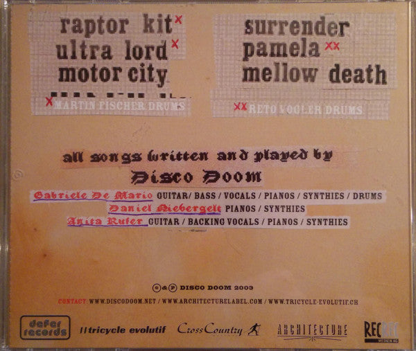 Disco Doom : Binary Stars (CD)