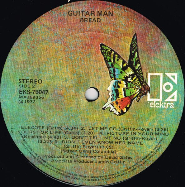 Bread : Guitar Man (LP, Album, RE)