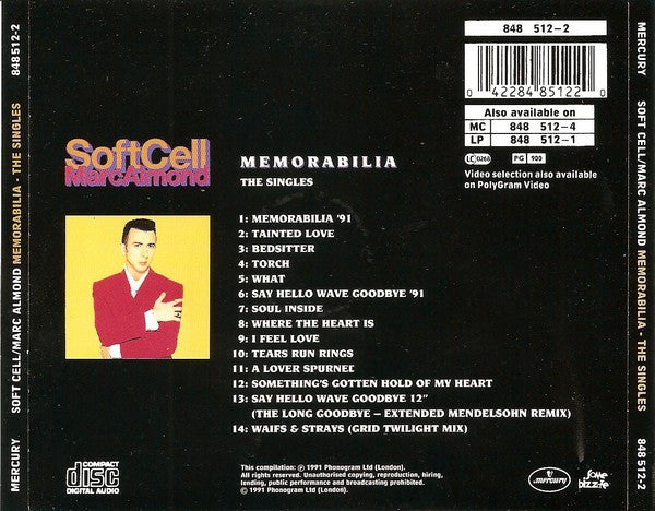 Buy Soft Cell / Marc Almond : Memorabilia - The Singles (CD, Comp