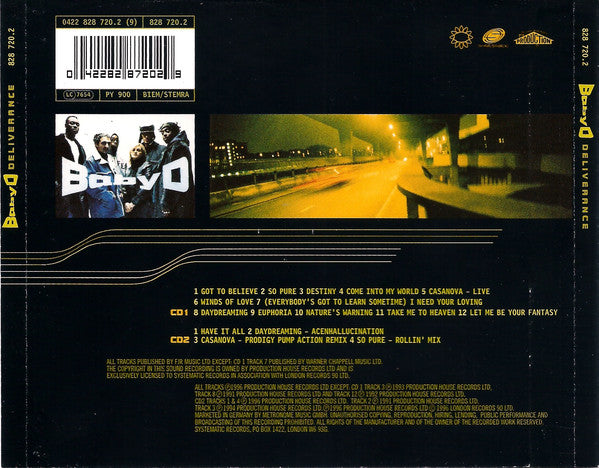 Baby D : Deliverance (CD, Album + CD + Ltd)