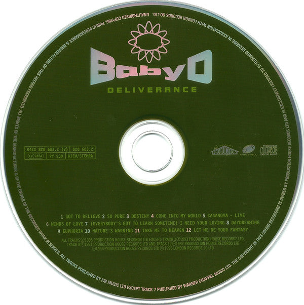 Baby D : Deliverance (CD, Album + CD + Ltd)