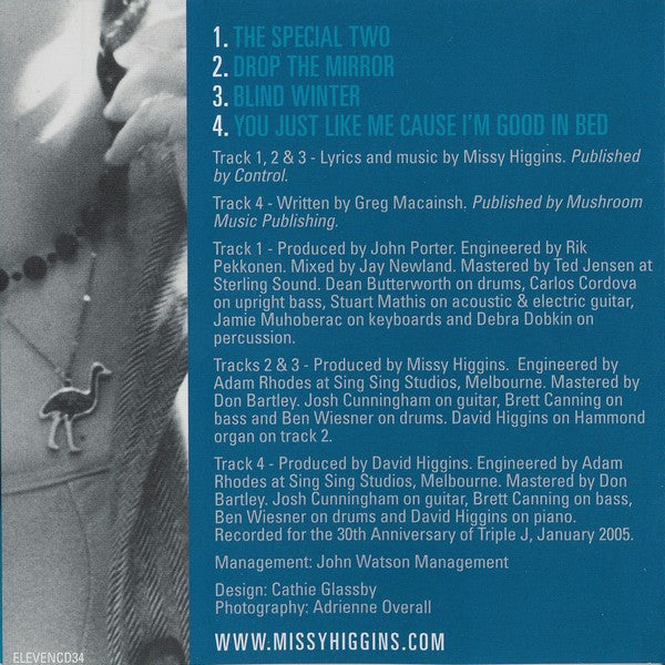 Missy Higgins : The Special Two EP (CD, EP)