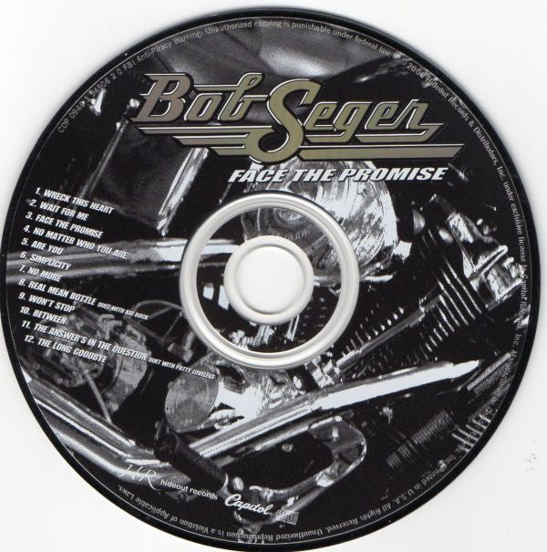 Bob Seger : Face The Promise (CD, Album, Dlx + DVD-V)