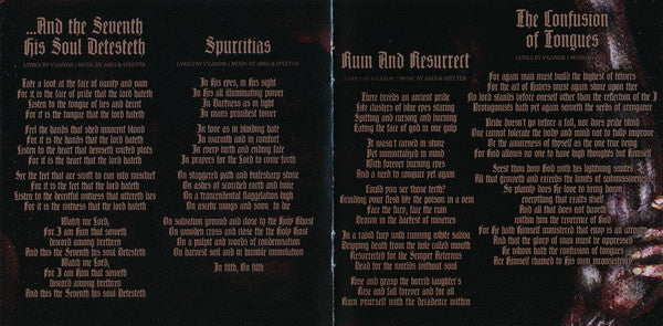 Aeternus : ...And The Seventh His Soul Detesteth (2xCD, Album, Ltd)