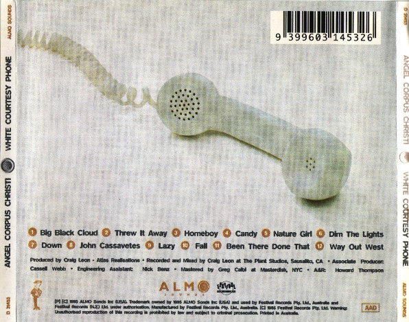 Angel Corpus Christi : White Courtesy Phone (CD, Album)