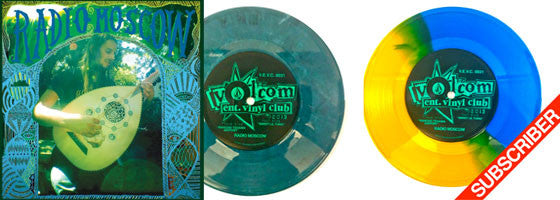 Radio Moscow (2) : Radio Moscow (7", Ltd, Blu)