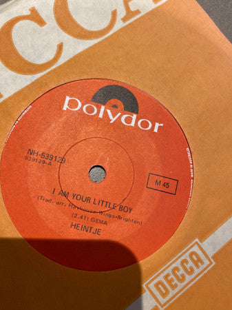 Heintje : I Am Your Little Boy / Two Little Stars (7", Single)