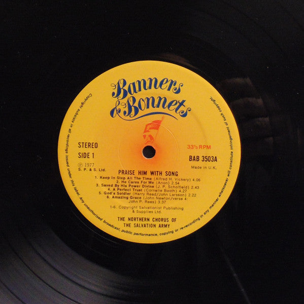 The Northern Chorus Of The Salvation Army : Praise Him With Song (LP)
