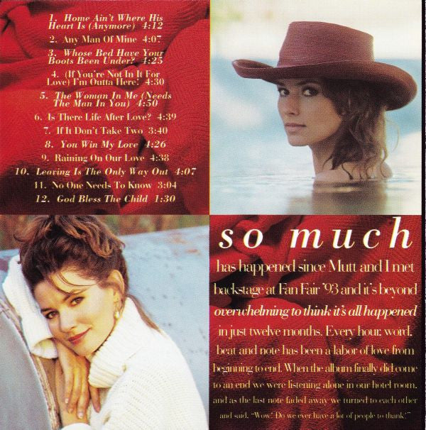 Shania Twain : The Woman In Me (CD, Album)