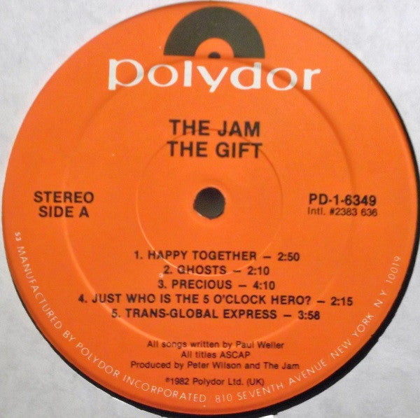 The Jam : The Gift (LP, Album)