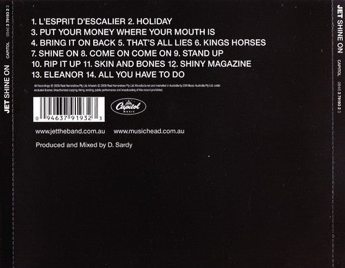 Jet (2) : Shine On (CD, Album)