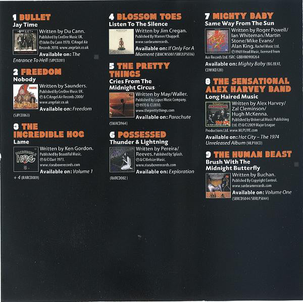 Various : Heavy Nuggets Vol 2 (15 Hard Rock Gems From The British Underground) (CD, Comp)