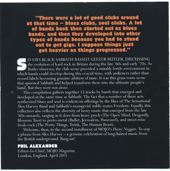 Various : Heavy Nuggets Vol 2 (15 Hard Rock Gems From The British Underground) (CD, Comp)
