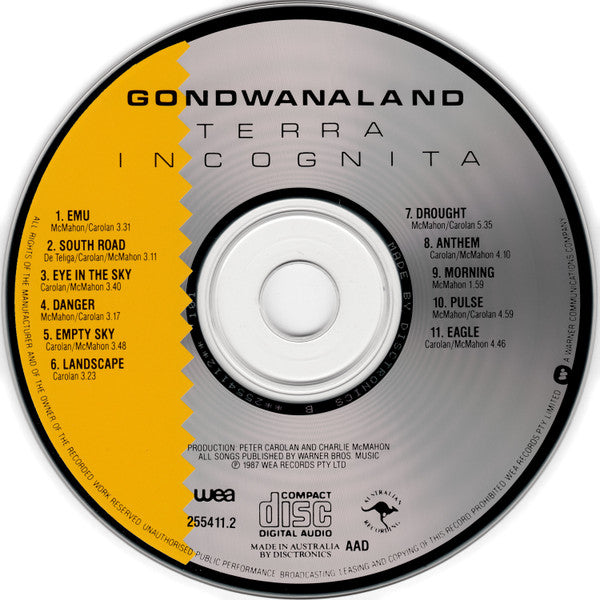Gondwanaland Project : Terra Incognita (CD, Album, RE)