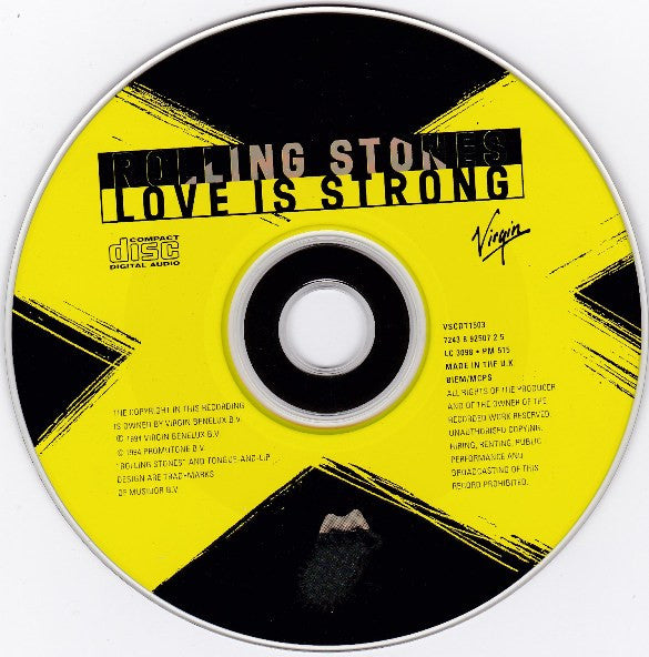 Rolling Stones* : Love Is Strong (CD, Single)