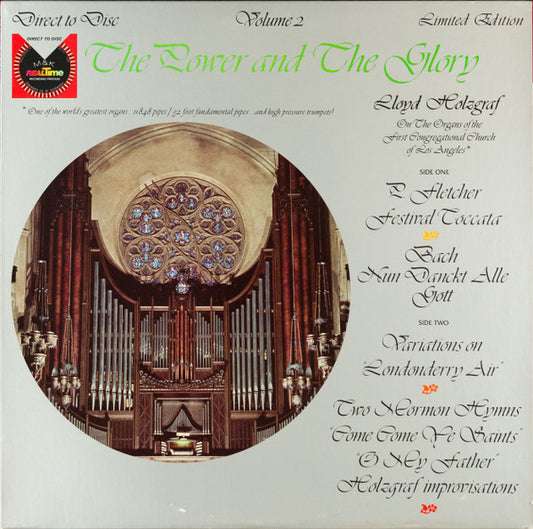 Lloyd Holzgraf : The Power And The Glory Volume 2 (LP, Album, Ltd)