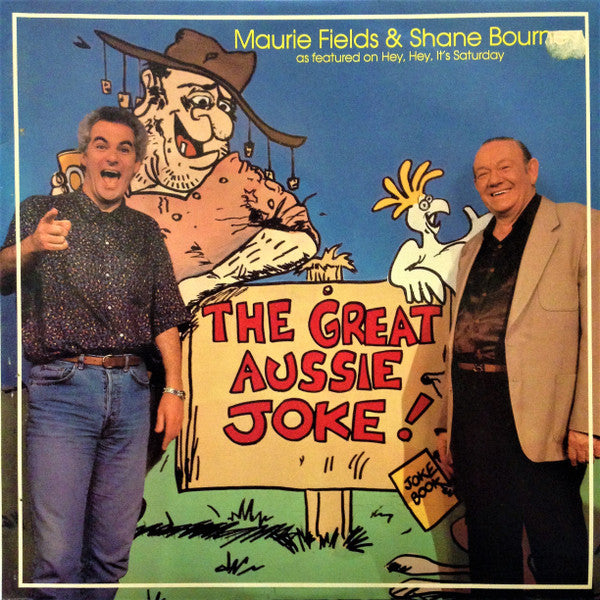 Maurie Fields & Shane Bourne : The Great Aussie Joke (LP, Comp)