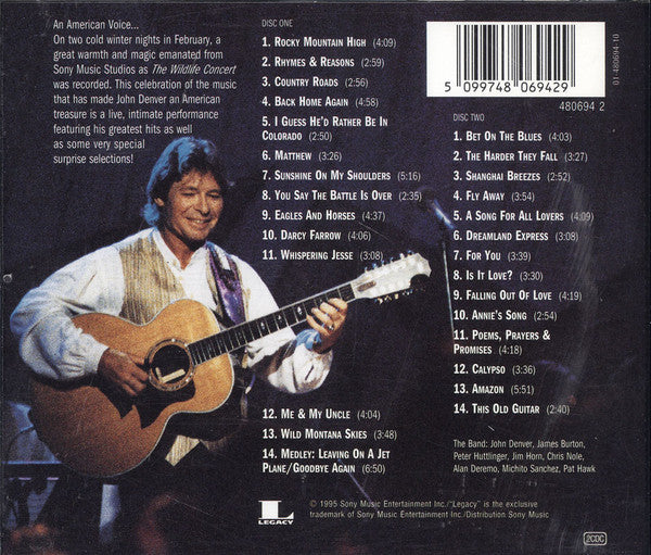 John Denver : The Wildlife Concert (2xCD, Album)