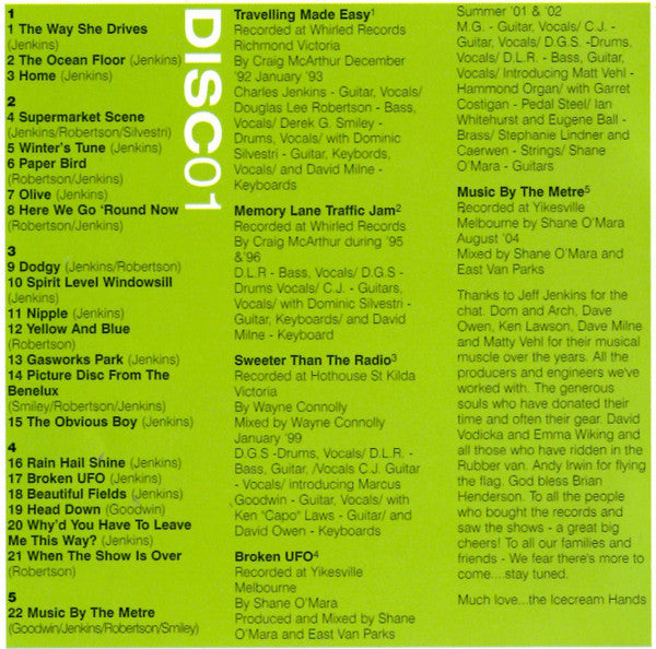 Icecream Hands : You Can Ride My Bike - The Best Of The Icecream Hands (2xCD, Comp)