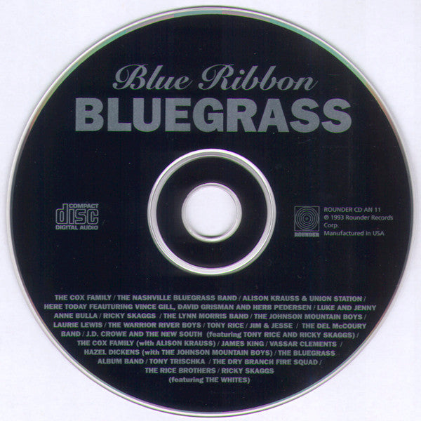 Various : Blue Ribbon Bluegrass (CD, Comp)