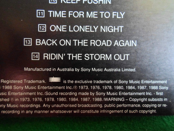 Reo Speedwagon : The Hits (CD, Comp, RE)