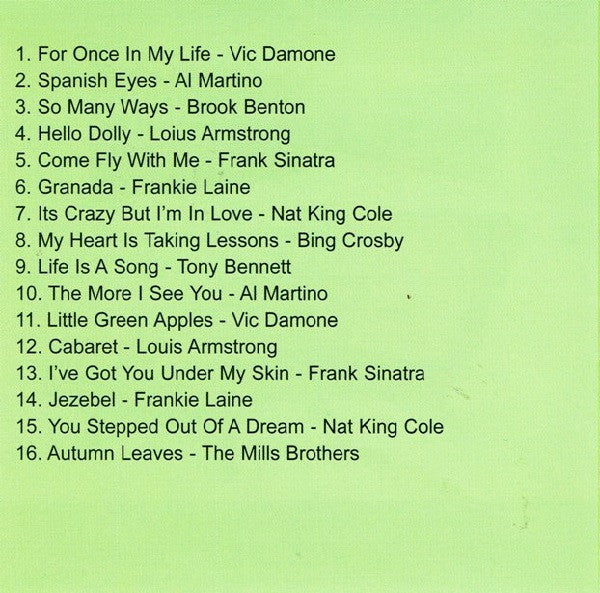 Various : Loungin' Singers (CD, Comp)