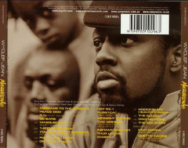 Wyclef Jean : Masquerade (CD, Album + CD, Ltd, Bon)