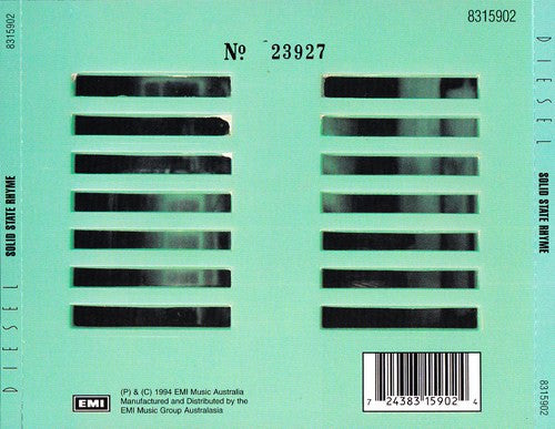 Diesel (3) : Solid State Rhyme (CD, Album, Ltd, Num, Gol)
