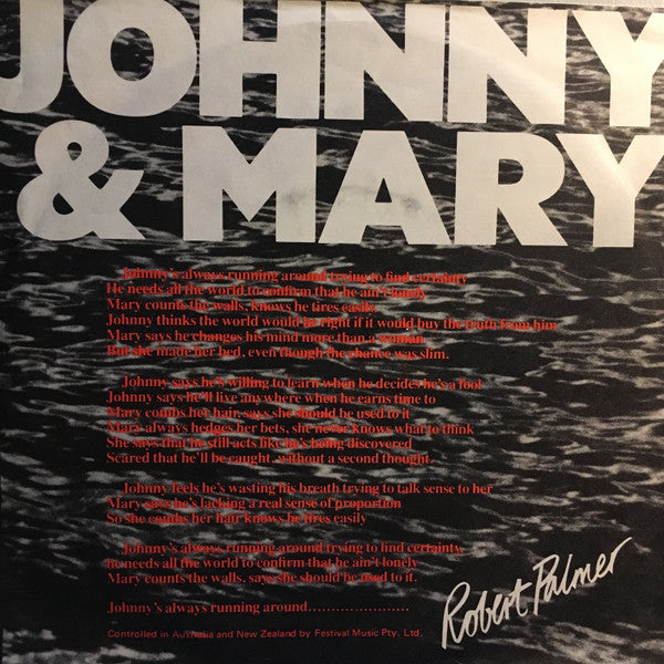 Robert Palmer : Johnny And Mary (7", Single)