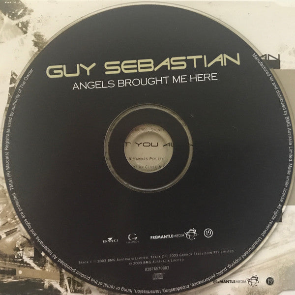 Guy Sebastian : Angels Brought Me Here (CD, Single)