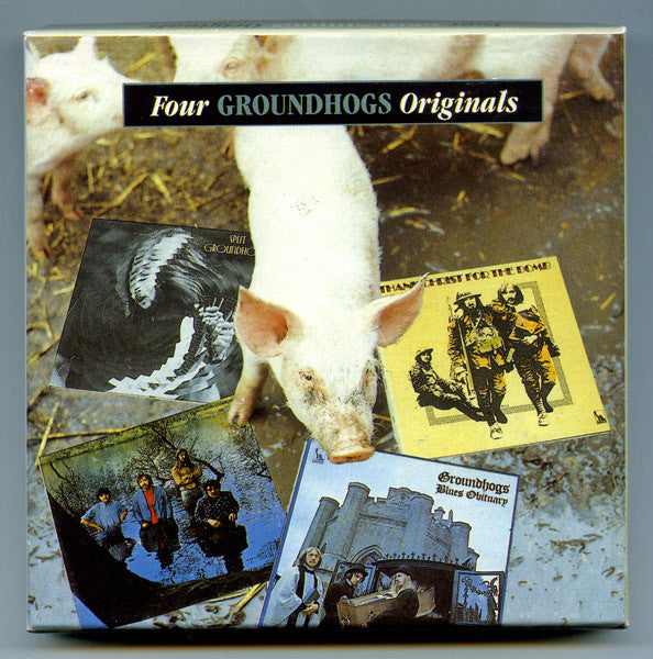 The Groundhogs : Four Groundhogs Originals (4xCD, Comp + Box)
