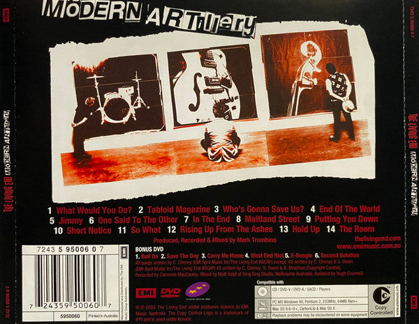 The Living End : Modern Artillery (CD, Album, Copy Prot. + DVD-V + Ltd)