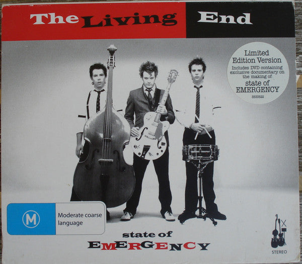 The Living End : State Of Emergency (CD, Album, Ltd + DVD-V, PAL)