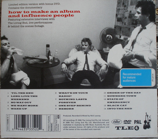 The Living End : State Of Emergency (CD, Album, Ltd + DVD-V, PAL)