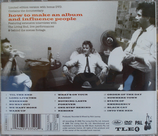 The Living End : State Of Emergency (CD, Album, Ltd + DVD-V, PAL)