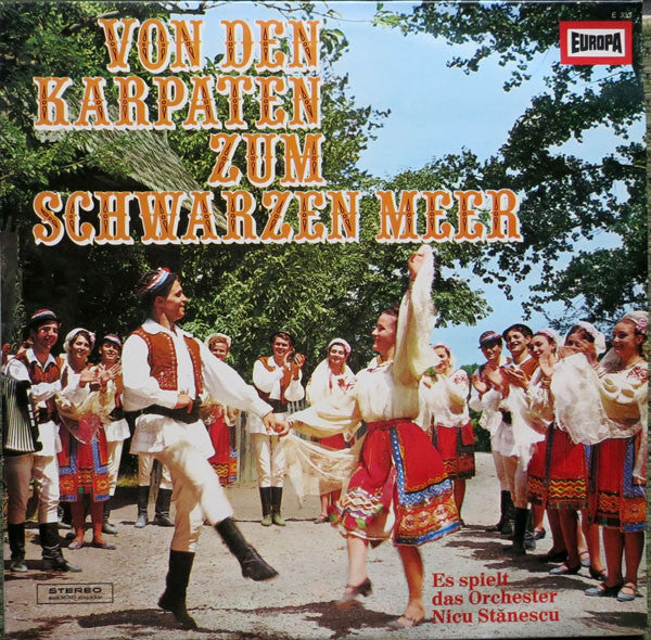 Orchestra Nicu Stănescu : Von Den Karpaten Zum Schwarzen Meer (LP, Album)