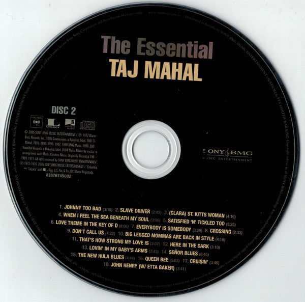 Taj Mahal : The Essential Taj Mahal (2xCD, Comp)